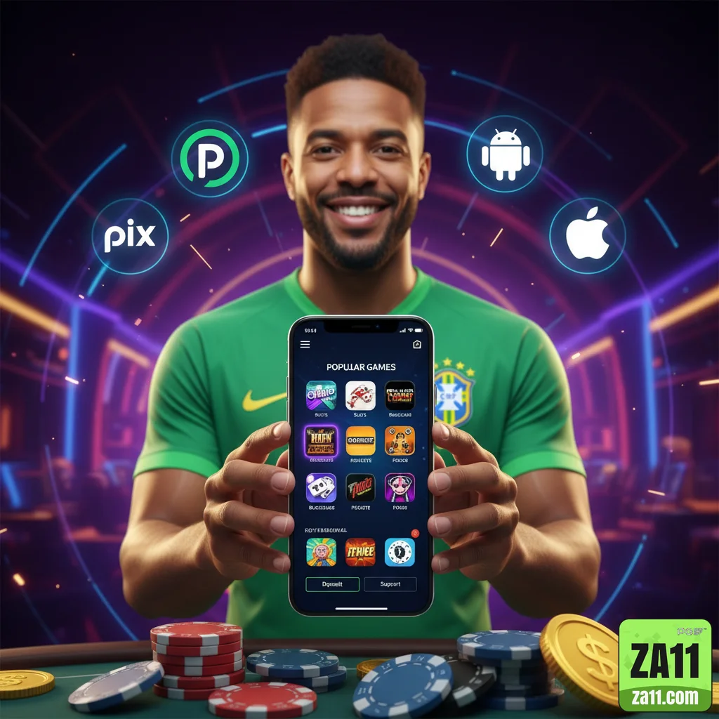 za11 - app exclusivo - Interface do App